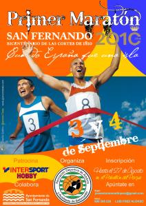 Cartel maratón 2010 San Fernando